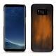 Funda de piel Samsung Galaxy S8 - Marron Patine