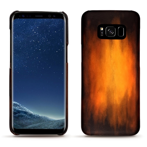 Lederschutzhülle Samsung Galaxy S8Fauve Patine
