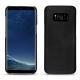 Lederschutzhülle Samsung Galaxy S8 - Negre poudro