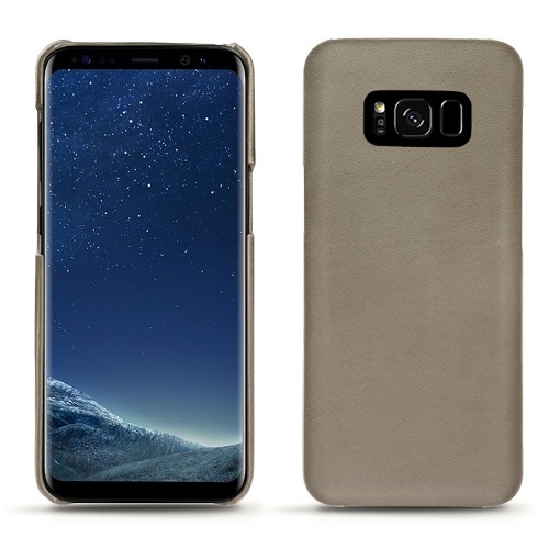 Funda de piel Samsung Galaxy S8 PlusDarboun sabla ( Pantone #BCB1A1 )