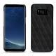 Funda de piel Samsung Galaxy S8 - Negre poudro - Couture