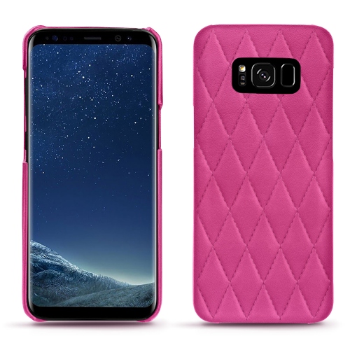 硬质真皮保护套 Samsung Galaxy S8Rose BB - Couture ( Pantone #DB599F )