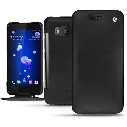 HTC U11 leather case - Noir ( Nappa - Black ) 
