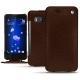 HTC U11 leather case - Châtaigne ( Pantone 476C ) 