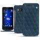 Capa em pele HTC U11 - Indigo - Couture ( Pantone 303U ) 