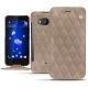 Housse cuir HTC U11 - Taupe vintage - Couture