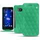 HTC U11 leather case - Menthe vintage - Couture