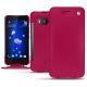 Custodia in pelle HTC U11 - Rose fluo
