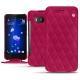 Housse cuir HTC U11 - Rose fluo - Couture
