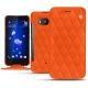 Capa em pele HTC U11 - Orange fluo - Couture