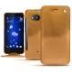 HTC U11 leather case - Or Maïa ( Pantone 871C ) 