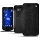 Lederschutzhülle HTC U11 - Serpent nero