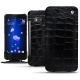 Funda de piel HTC U11 - Crocodile nero