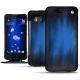 HTC U11 leather case - Bleu Patine