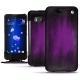 Custodia in pelle HTC U11 - Violet Patine