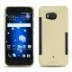 HTC U11 leather cover - Beige PU