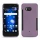 HTC U11 leather cover - Lilas PU