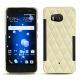 Capa em pele HTC U11 - Ivoire - Couture ( Sleek P C12 - White ) 