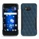 HTC U11 leather cover - Indigo - Couture ( Pantone 303U ) 