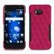Custodia in pelle HTC U11 - Rose fluo - Couture