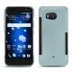 HTC U11 leather cover - Bleu ciel ( Nappa - Pantone 277C ) 
