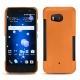 Custodia in pelle HTC U11 - Orange ( Nappa - Pantone 1495U ) 