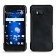 가죽 커버 HTC U11 - Dark vintage ( Roughtcut - Black#5256 ) 