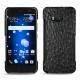 Lederschutzhülle HTC U11 - Autruche nero