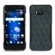 Custodia in pelle HTC U11 - Blu marino - Couture