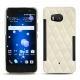 Funda de piel HTC U11 - Blanc escumo - Couture