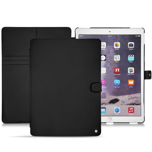 Apple iPad Pro 12" leather case - Noir ( Nappa - Black ) 