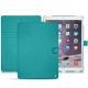Apple iPad Pro 12" leather case - Bleu fluo