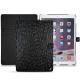 Apple iPad Pro 12" leather case - Autruche nero