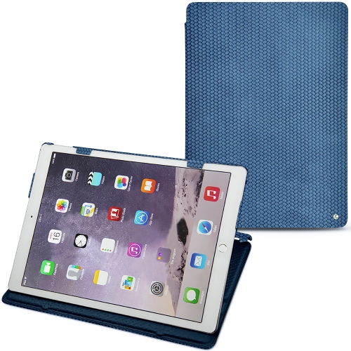 Custodia in pelle Apple iPad Pro 12'Abaca ishia ( Pantone #395775 ) 