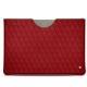 Capa em pele Microsoft Surface Pro (2017) - Rouge - Couture ( Nappa - Pantone 199C ) 