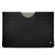 Capa em pele Microsoft Surface Pro (2017) - Ebène - Couture ( Sleek P C12 - Black ) 