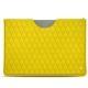 가죽 커버 Microsoft Surface Pro (2017) - Jaune fluo - Couture