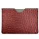 Pochette cuir Microsoft Surface Pro (2017) - Autruche ciliegia