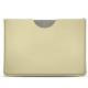 Capa em pele Microsoft Surface Pro (2017) - Beige PU