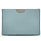 Microsoft Surface Pro (2017) leather pouch - Bleu Ciel PU