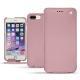 가죽 커버 Apple iPhone 7 Plus - Rose ( Nappa - Pantone 2365C ) 