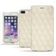 Custodia in pelle Apple iPhone 7 Plus - Blanc - Couture ( Bologna - White ) 