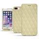 Apple iPhone 7 Plus leather case - Beige - Couture ( Nappa - Pantone 7502C ) 