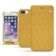 Housse cuir Apple iPhone 7 Plus - Mimosa - Couture ( Pantone 141C ) 