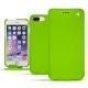 Lederschutzhülle Apple iPhone 7 Plus - Vert fluo