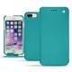 Funda de piel Apple iPhone 7 Plus - Bleu fluo