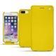 Apple iPhone 7 Plus leather case - Jaune fluo