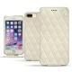 Apple iPhone 7 Plus leather case - Blanc escumo - Couture