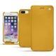 Apple iPhone 7 Plus leather case - Jaune soulèu