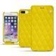 Custodia in pelle Apple iPhone 7 Plus - Jaune fluo - Couture